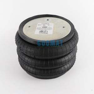 China Auto Parts 3B12-304 Goodyear Air Spring Cross W01-358-8013 Air Spring Triple Convoluted Air Bag FT330-29 Ci 1/4 NPT on sale