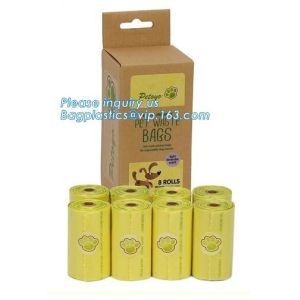 Eco friendly Custom Doggy Poop Bag dispenser for Dog Waste, biodegradalbe dog