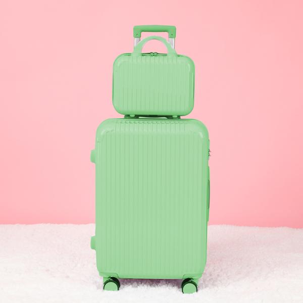 Travel luggage Sets, cosmetic case set, Scratch-Resistant And Wear-Resistant PVC Material, Large Capacity luggage(includes 14/20-inch)
