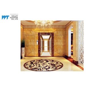 China Luxury Villa Residential Lifts And Elevators 2.2M Height Landing Door Capacity 320 / 400Kg on sale