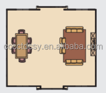 Modern Expandable Container Cabin Small Quick Build Prefab Houses