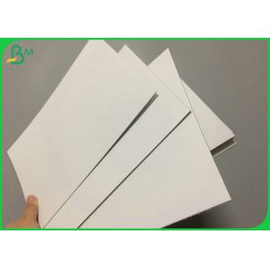 1mm 2mm Thickness 2 side Laminated White Board Dense Texture For Puzzle Making