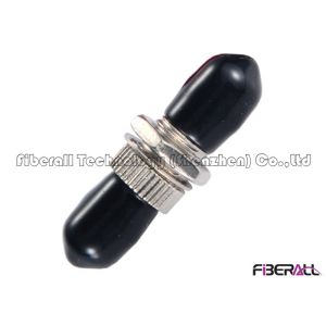 Small ST To ST Fiber Coupler For SX Singlemode / Multimode Fiber Connection