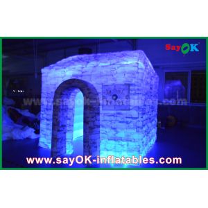 Inflatable Tent Customized Full Printing Inflatable Photo Booth , Portable