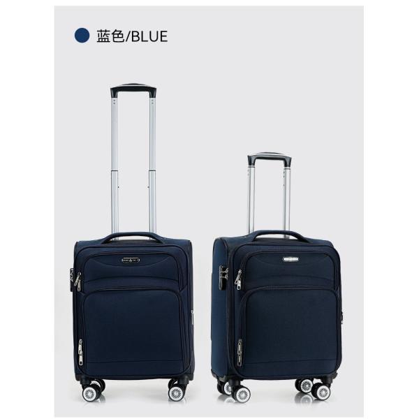 Waterproof and Scratch-Resistant Oxford Cloth Suitcase with Password Lock and Zipper Closure in Upgraded Colors