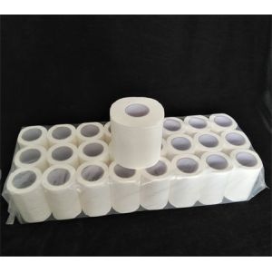 2-5 Ply 8-15cm Diameter Mixed Pulp Toilet Tissue Paper Roll dissovable in water