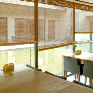 1.8m Bamboo Roller Blinds Home Decoration Window Bamboo Roll Up Roman Sun