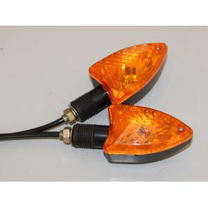 Rectangle Red Shell Motorcycle LED Brake Lights OEM Standard Size