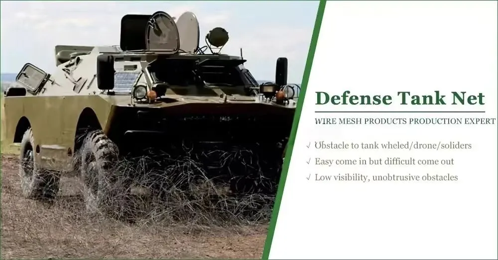 5689 Barbed wire used as an obstacle Tank tracks wrapped in barbed wire Tank obstacles