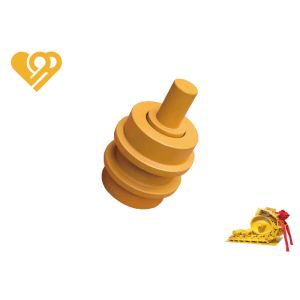 Cheap KOMATSU PC300-8 Carrier Rollers for Excavator Undercarriage Parts with Heat Treatment for sale