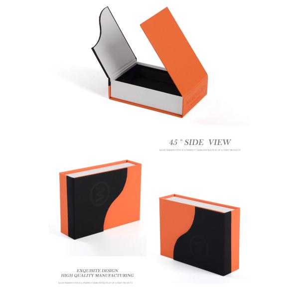 Small Magnetic Closure Gift Box With EVA Insert ,Cardboard Jewelry Boxes