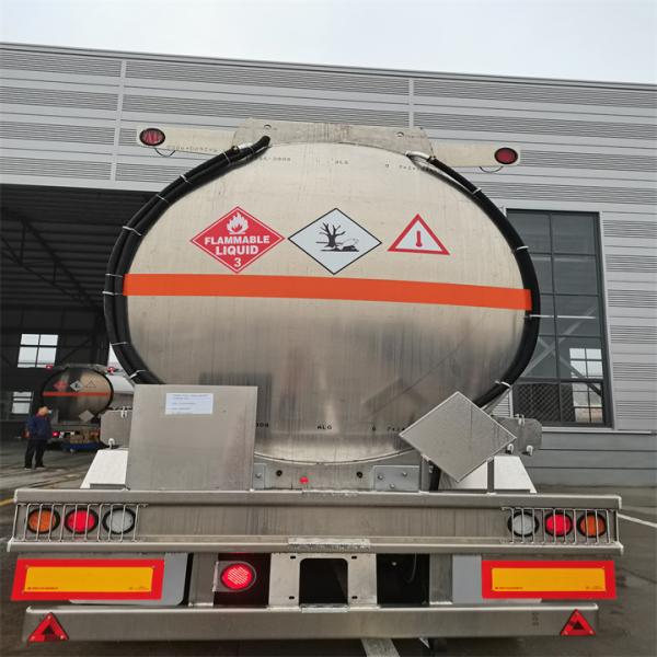 2 Axles 3 Axles Tri Axle Fuel Tanker Trailer Capacity 42000L 11000 Gallon