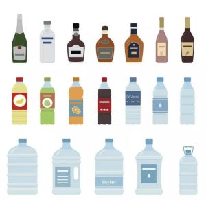 Horizontal Automatic Plastic Wine Bottle Making Machine With 5L