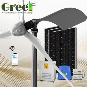 5KW 10KW New Energy 3 Phase Grid Tied Horizontal Wind Turbine For Rooftop