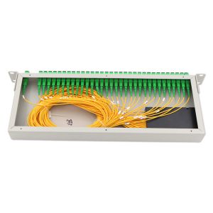 Rack Mount Single Mode Fiber Splitter 3 Years Warranty With Sc / Apc Connector
