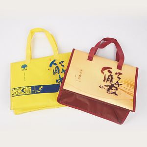 Garment Custom with Zipper Tote Laminated Cooler Nonwoven Bag