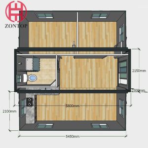 Zontop New Product Prefab Expandable Containers And Fast Build Container House