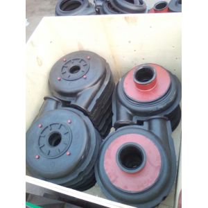 Rubber Lined Centrifugal Slurry Pump Spare Parts Frame Plate Liner