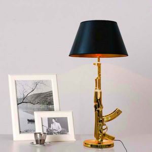 Nordic Classical ak47 lamp Rifle Lounge Floor Lamp Personality Design Corner