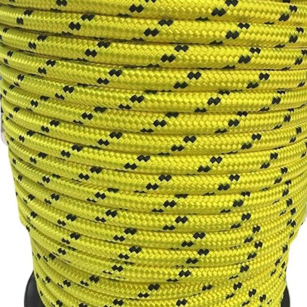 Quality Customized Part 12mm Polyester Braided Yacht Rope for Nautical Applications wholesale