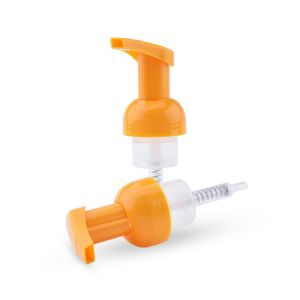Cosmetic Plastic Silver Foam Pump Bottle For 0.25 / 0.4 / 0.8 / 1.2 / 1.5 Ml/T