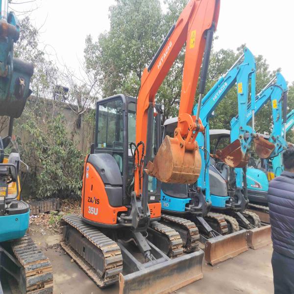 Quality Used Excavator Original Hitachi ZX35 second hand Hydraulic 3.5ton Mini Digger wholesale