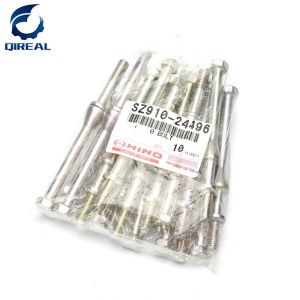 High quality excavator spare parts SZ910-24496 engine bolt for J05E J08E