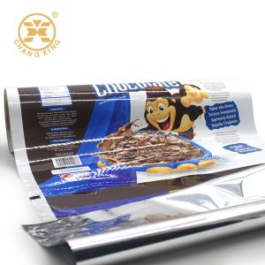 Cheap Laminated Heat Seal Aluminium Foil Pouches Custom Printed For Snack Chips for sale
