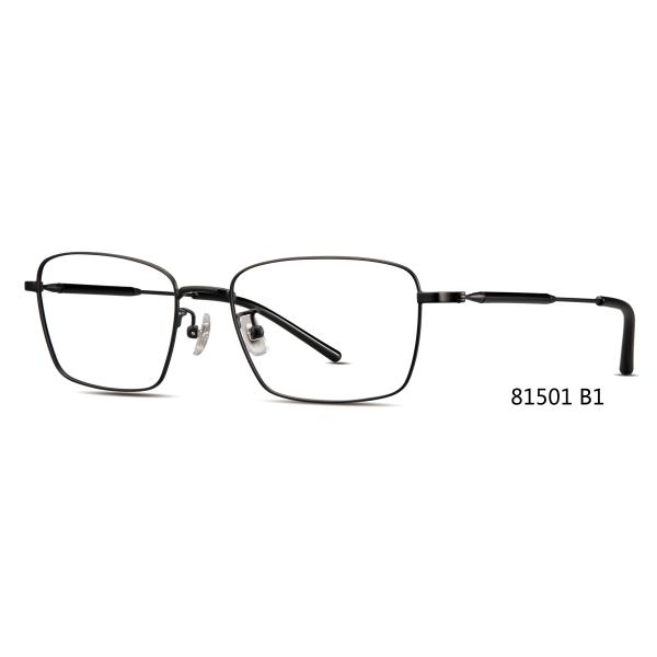Quality 18MM Classical Optical Metal Eyeglasses Frames Men Square wholesale