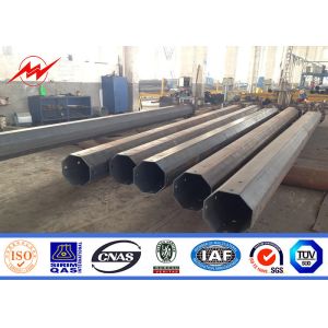 60kv Electrical Steel Utility Pole For Power Distribution Line Project Pole