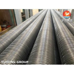 High Frequency Welding ASTM A106 Gr.B Carbon Steel Fin Pipe For Heater