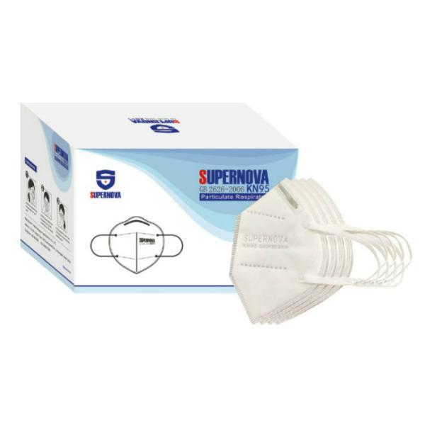 Antibacterial N95 FFP2 Respirator Low Respiratory Resistance High Efficient