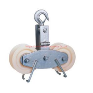 Aluminum Tandem Sheave Stringing Block For Line Fittings With Customization