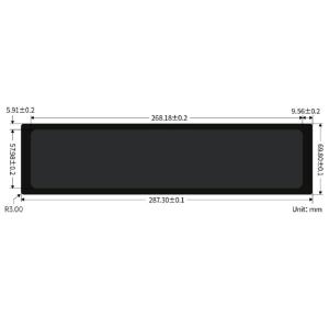Cheap 11.9 Inch Capacitive Screen 320×1480 IPS Monitor With HDMI Output Signal Supporting Raspberry Pi Windows for sale