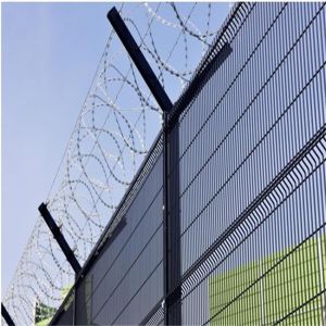 TLSW Square Post 358 Wire Mesh Fence Panel PVC Coated