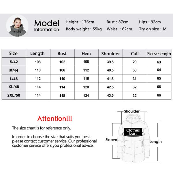 Stay Fashionable and Warm with Our Woman Winter Coat Long Down Jacket for Cold Winters