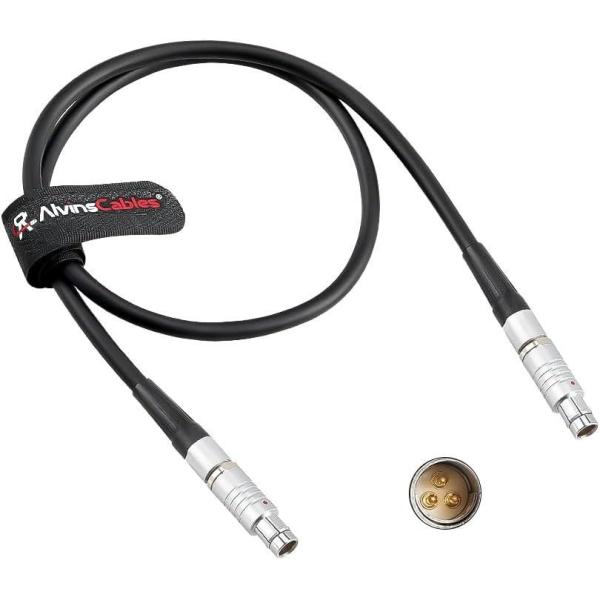 Alvin's Cables RS 3 Pin Male to Fischer 3 Pin Male 24V Power Cable for ARRI
