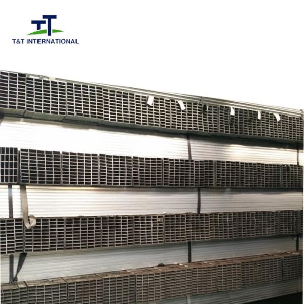 Low Pressure Liquid Delivery Rectangular Hollow Steel , Seamless Rectangular