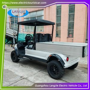 China 48v AC motor Electric Mini Truck 2 seats electric utility golf cart With Roof for Park on sale