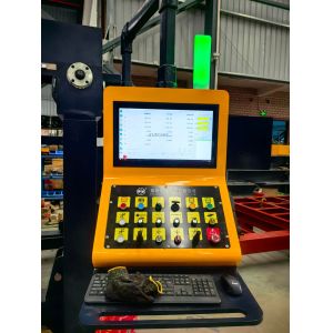 China Professional 5-Axis CNC Bridge Cutting Machine with 3400x2000mm Worktable and 0°-360° Head Rotation for Precision Stone Cutting on sale