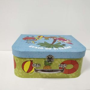 Cute Baby 28*18*8cm Dimension Cardboard Suitcase Box