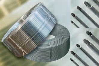 Quality Silver Grooved Threaded Aluminum Tube With Enhanced Heat Exchange Function wholesale