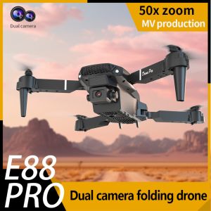 Professional Portable Drone E88 Pro with Dual Camera 4k 8k Wifi Fpv Quadcopter 3