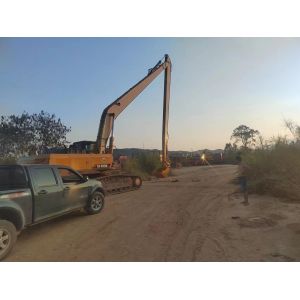SANY305 Extended Long Reach Excavator Booms 24 Meters Q355B Material