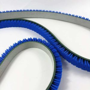 China Flexible Industrial Nylon Belt Brush For Edge Rounding Applications on sale