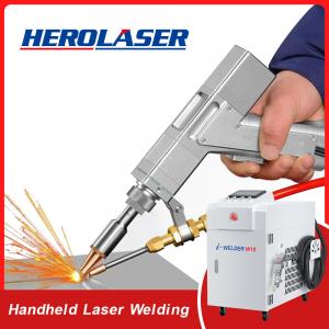 Cheap Portable Handheld Fiber Laser Machine , Aluminium Stainless Steel Wire Mesh Welder for sale