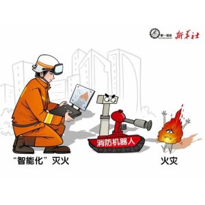 Fire-fighting robot china factory Fire fighting robot TAF35 – Firefighting with