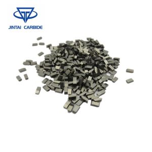 Cemented Carbide Saw Tips Easy To Brazed By Manual Brazing Or Automatic Welding