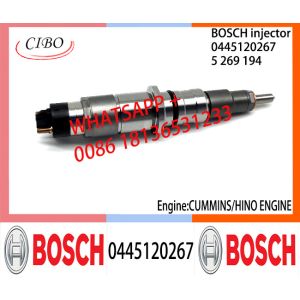China BOSCH 0445120267 Neutral Diesel Fuel Injector Assembly 0445120267 5269194 For CUMMINS/HINO Engine on sale