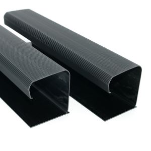 PVC White U Type Channel to Protect Construction Plastic Profile
